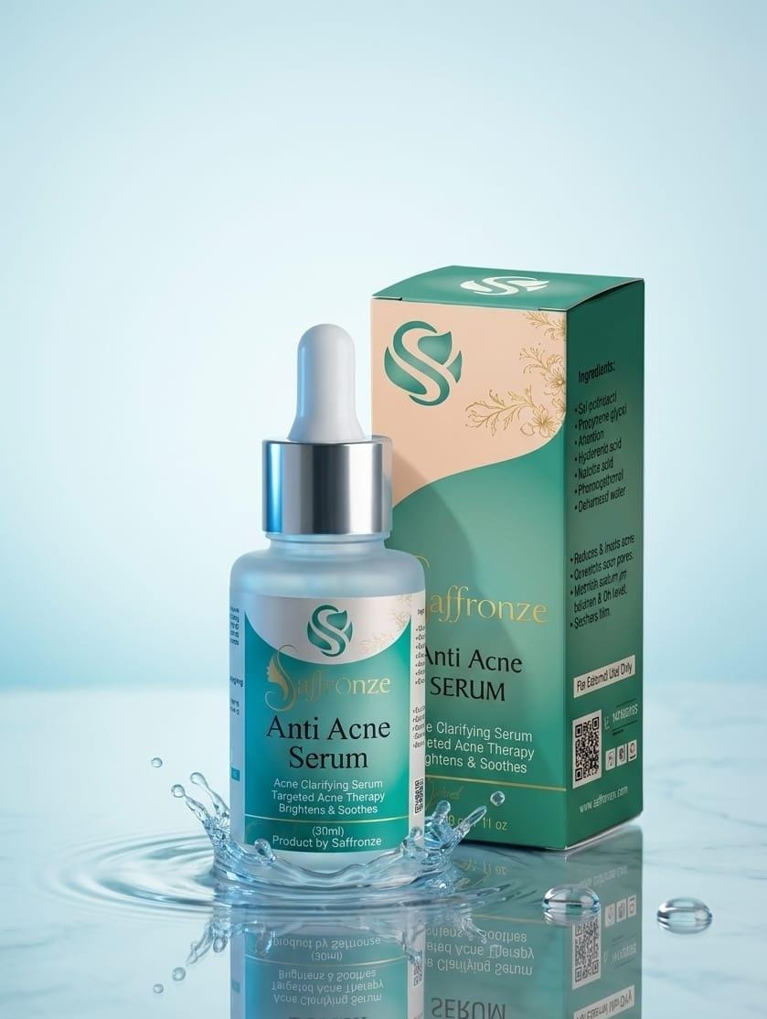 Tried Everything for Your Acne But Still No Results? Meet Saffronze Anti Acne Serum
