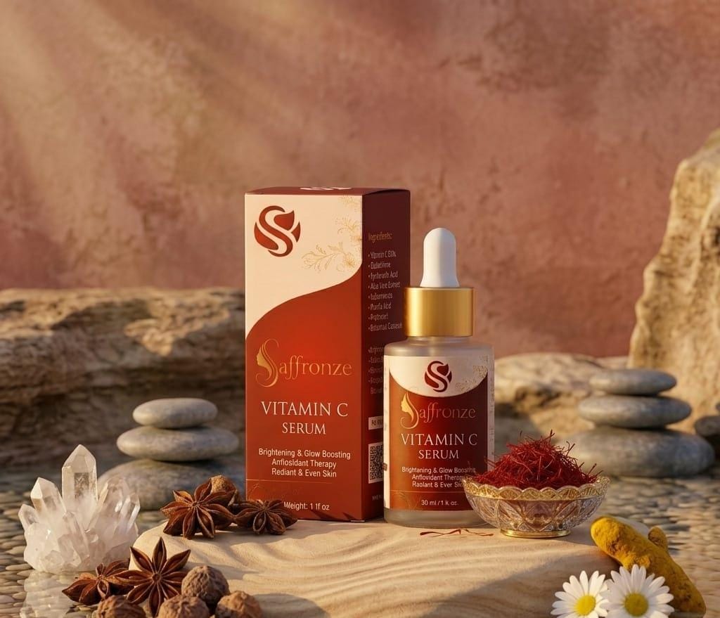 Saffronze Vitamin C Serum 30ml skincare serum