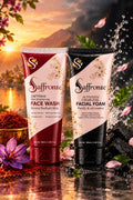 Saffronze Zaffrani Face Wash and Activated Charcoal Facial Foam combo